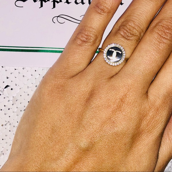 10k Solid Real Gold designer Ring Free Appraisal Not plated Not fake Huge sale! - Picture 5 of 8